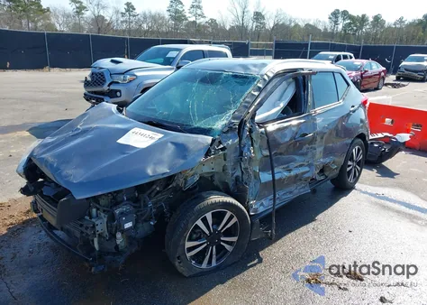 2019 Nissan Kicks Sr z USA, uszkodzony, nr VIN 3N1CP5CU7KL539163